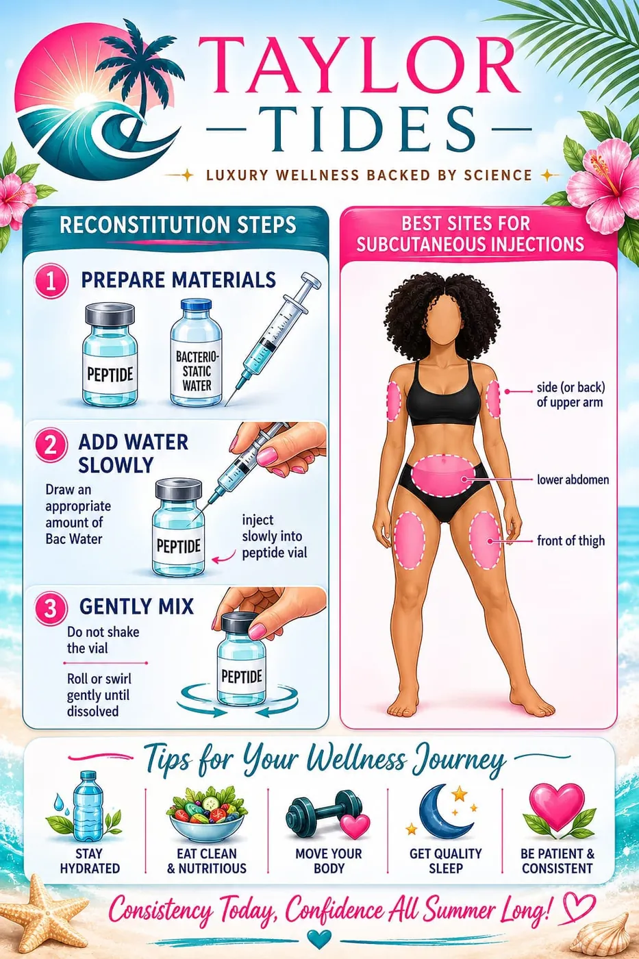 Reconstitution Steps — Taylor Tides guide
