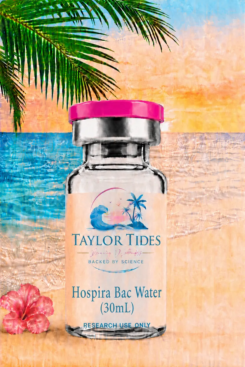 Hospira Bac Water (30mL) — Taylor Tides vial