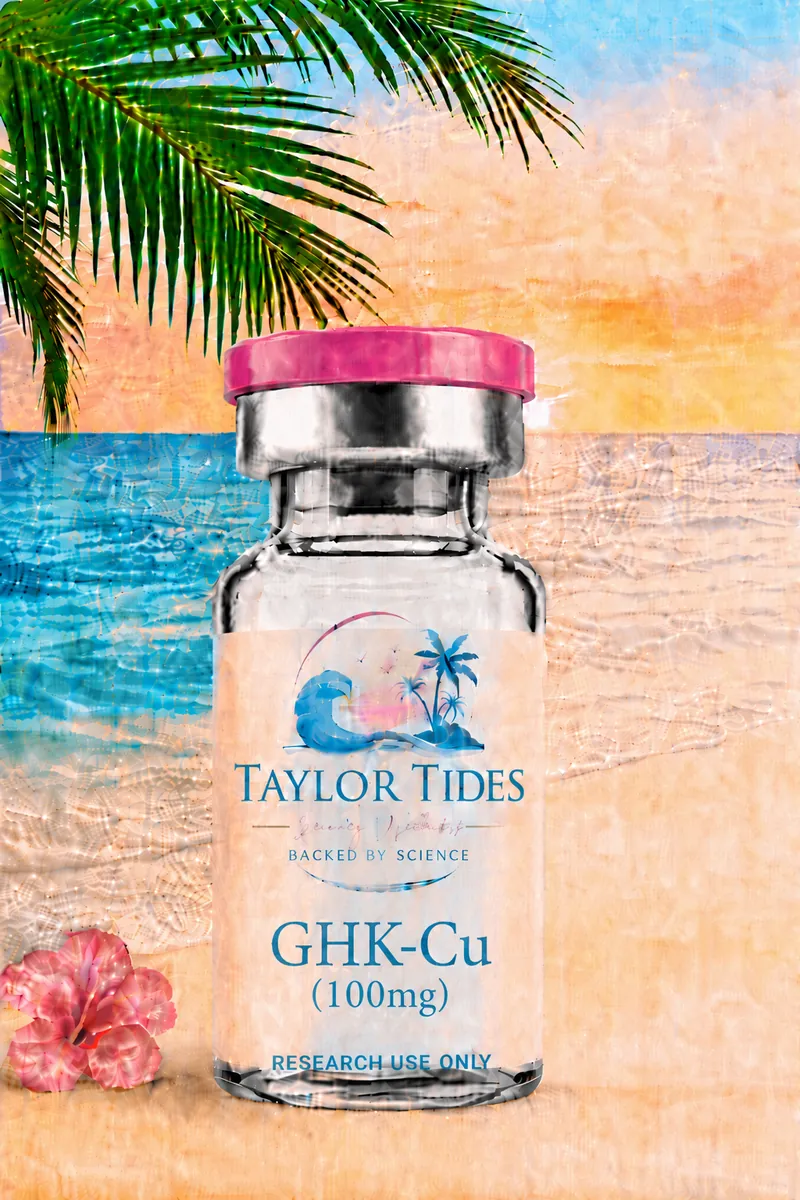 GHK-Cu (100mg) — Taylor Tides vial