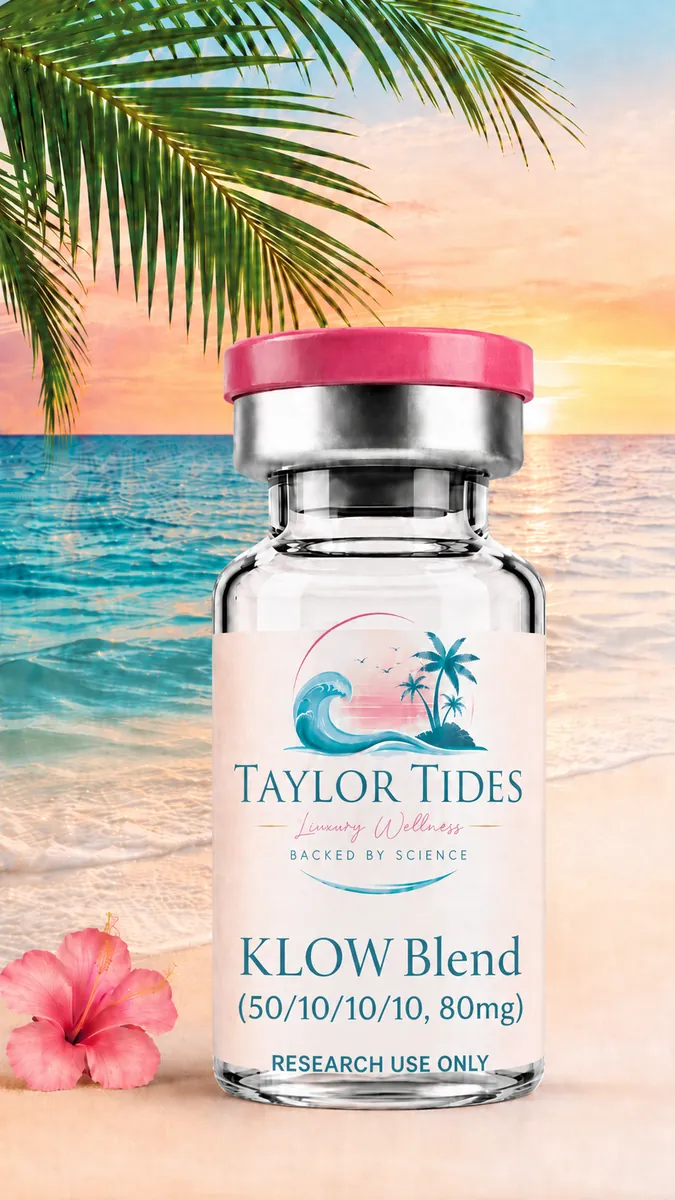 KLOW Blend (50/10/10/10, 80mg) — Taylor Tides vial