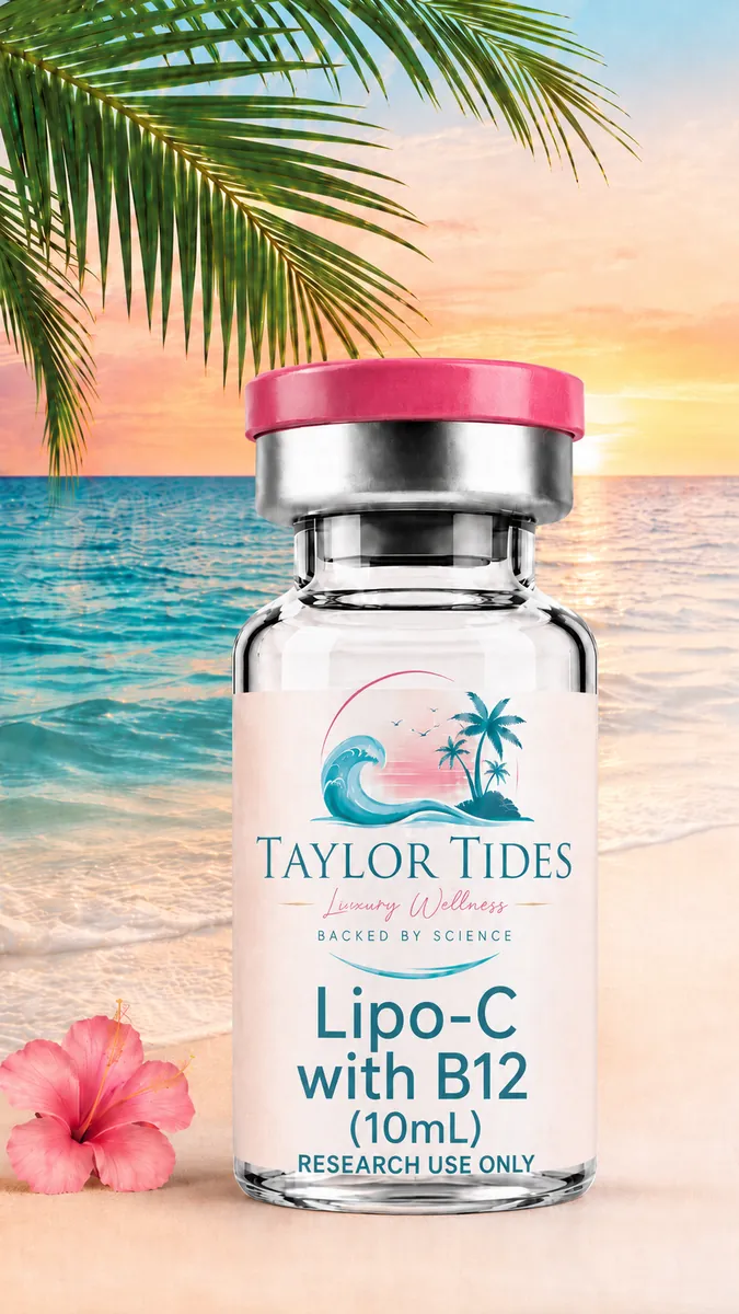 Lipo-C with B12 (10mL) — Taylor Tides vial