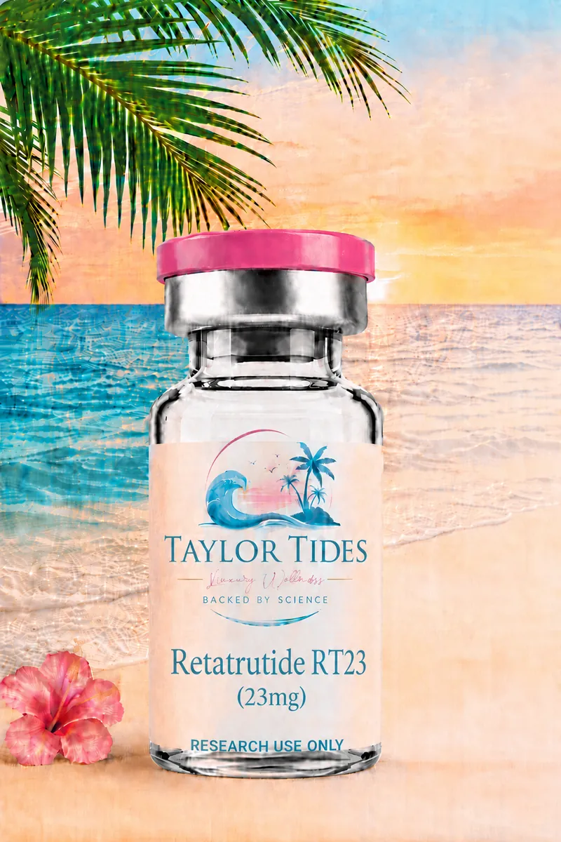 Retatrutide RT24 (24mg) — Taylor Tides vial