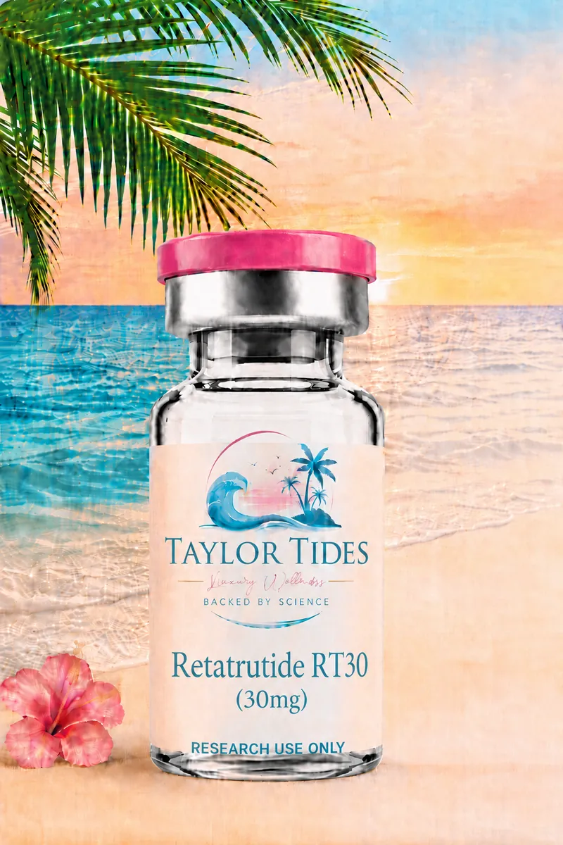 Retatrutide RT30 (30mg) — Taylor Tides vial