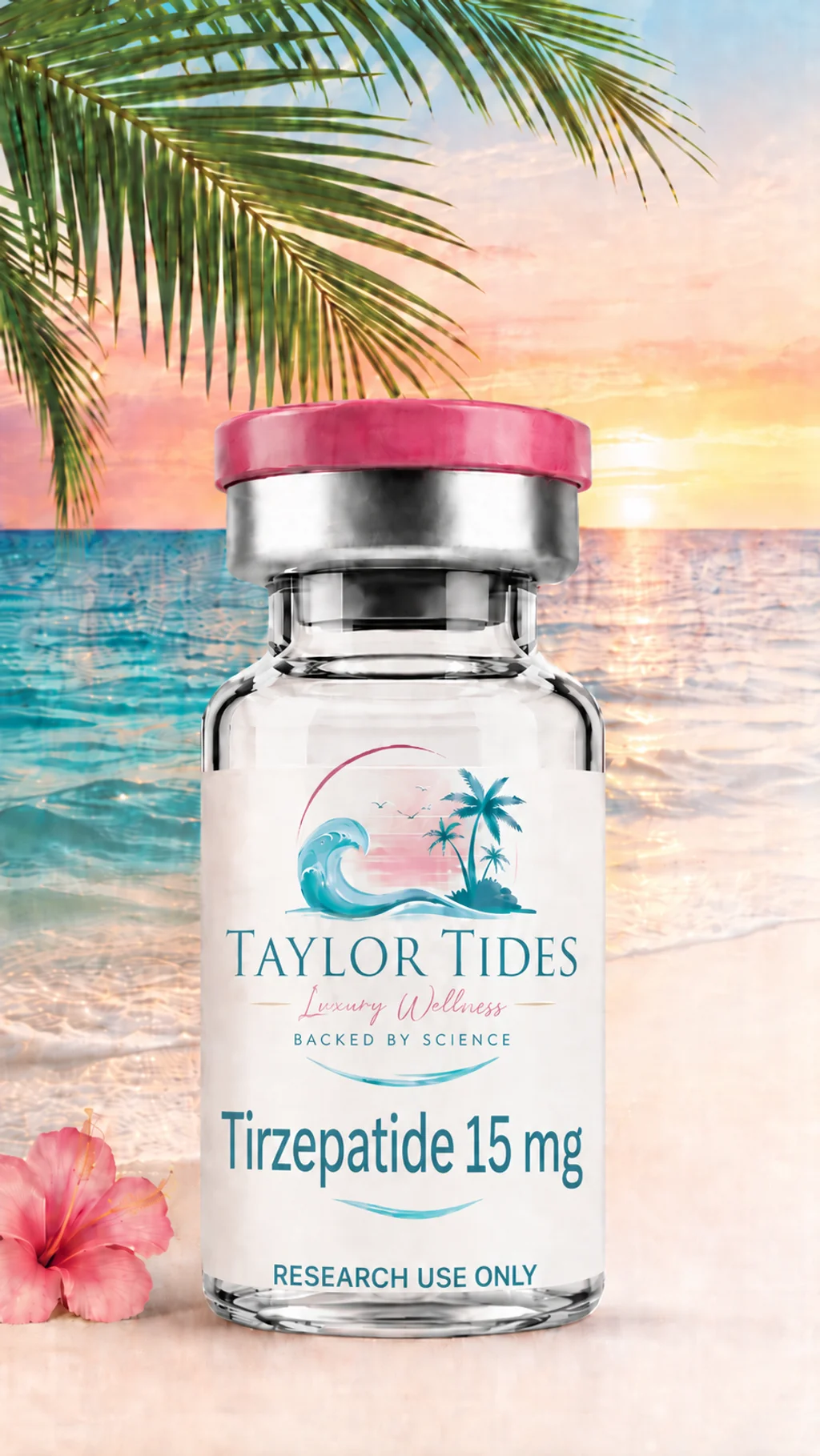 Tirzepatide T15 (15mg) - Taylor Tides vial