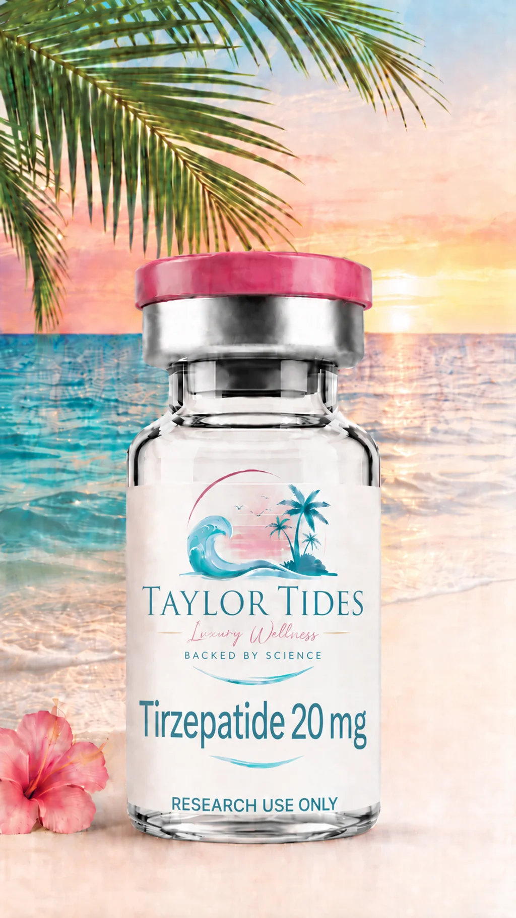 Tirzepatide T20 (20mg) - Taylor Tides vial